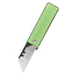 Utility Knife With Aluminum Alloy Handle, Multifunctional EDC Tool, With 5 SK5 Alloy Blades