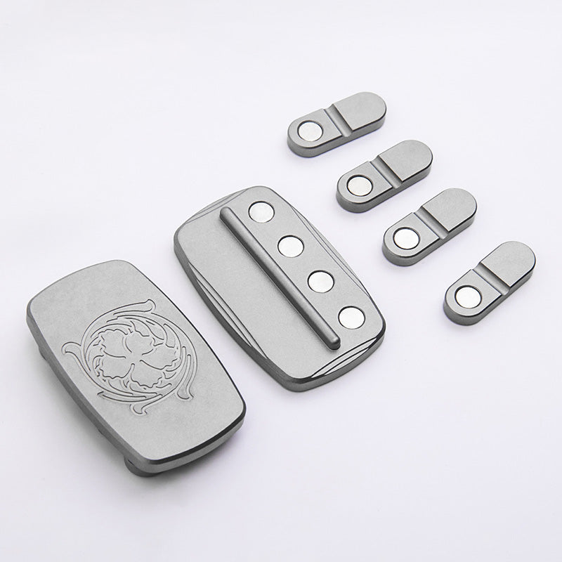 Titanium Alloy EDC Decompression Toy Portable Rhythm Pop Coin
