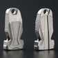 Double-hole titanium alloy whistle, high decibel burst sound, essential for EDC outdoor emergency survival