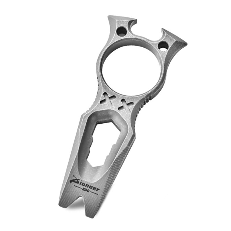Titanium Alloy Multifunctional Crowbar EDC Tool Bottle Opener Multi-Specification Wrench Portable Trendy Play Ornaments