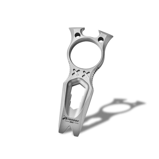 Titanium Alloy Multifunctional Crowbar EDC Tool Bottle Opener Multi-Specification Wrench Portable Trendy Play Ornaments