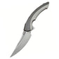 Rike Knife Lamella Folding Knife with M390 Steel and Gray Titanium Alloy Handle