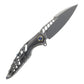 Rike Thor 7 Titanium Folding Knife S90V Blade（Gray）