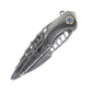 Rike Thor 7 Titanium Folding Knife S90V Blade（Gray）