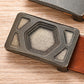 TWOSUN Retro Hexagonal Titanium Alloy Belt Buckle Fits 38mm Wide Belt (No Belt Included)