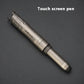 Titanium Alloy Multifunctional Whistle, Touch Screen Pen & Ballpoint Pen 2-in-1 Whistle, Premium EDC Tool