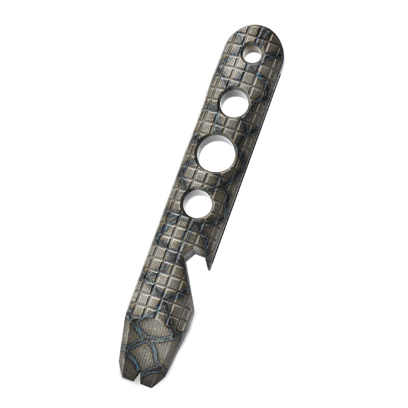 Titanium Alloy Crowbar Multifunctional Outdoor/EDC Tool Bottle Opener Screwdriver