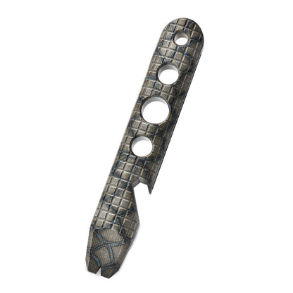 Titanium Alloy Crowbar Multifunctional Outdoor/EDC Tool Bottle Opener Screwdriver