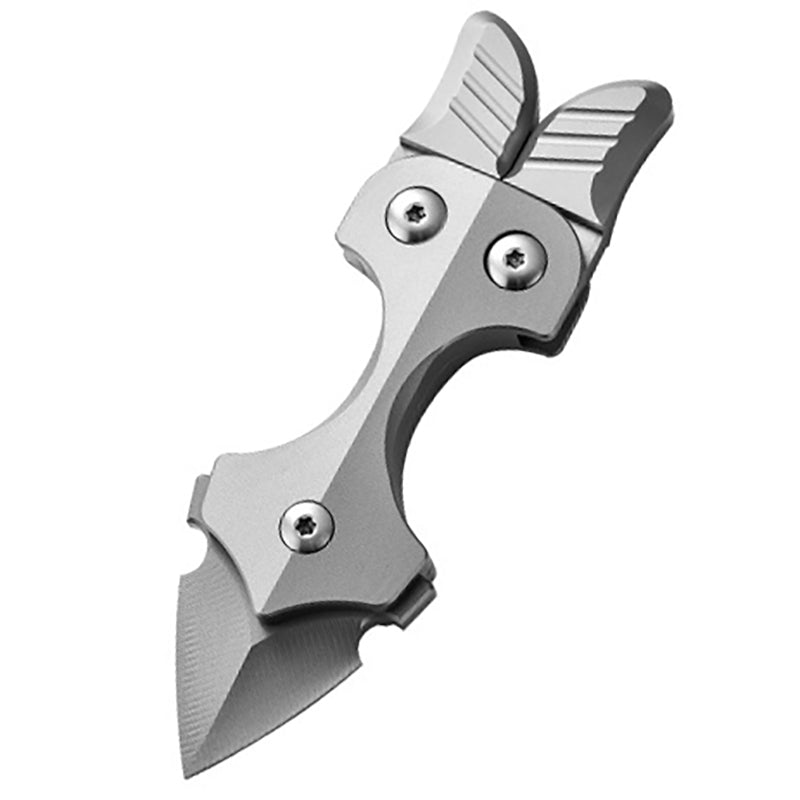 Titanium Alloy Multifunctional Crowbar Sandblasting Process Outdoor Portable EDC Tool