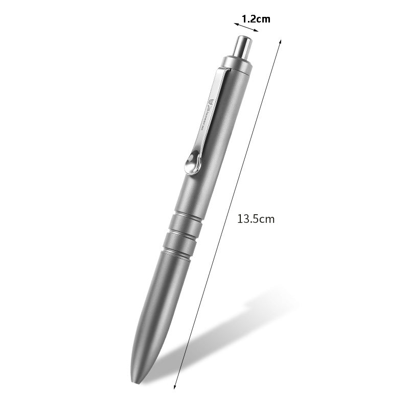 Multifunctional tc4 titanium alloy tactical pen heavy feel outdoor EDC
