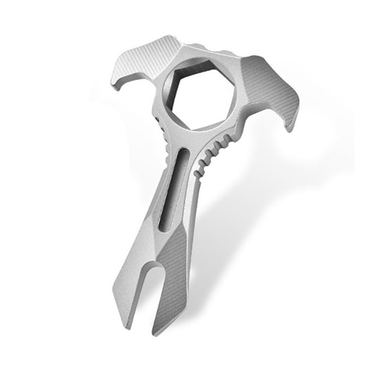 Mini Titanium Alloy Crowbar, Multi-Function EDC Tool, Emergency Vehicle Tool, Hex Wrench