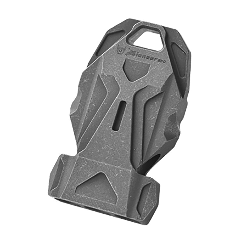 Titanium alloy whistle, high decibel sound, outdoor emergency / EDC equipment, lightweight and durable