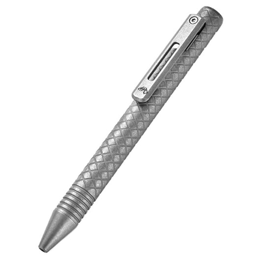 Titanium Alloy Non‑Slip Outdoor EDC Tactical Pen, Gray