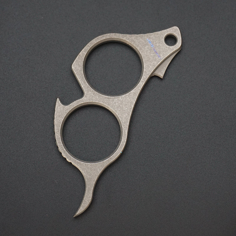 Multifunctional Titanium Alloy Crowbar Portable EDC Tool Bottle Opener Peeler Accessory Pendant