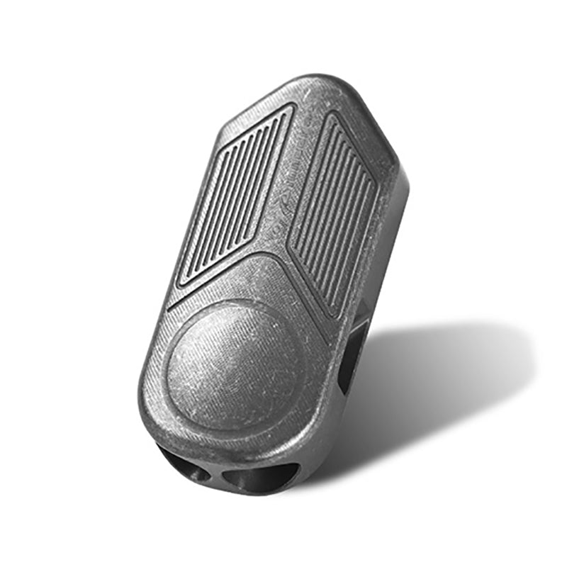 Titanium Alloy Double Hole Whistle High Decibel EDC Outdoor Equipment