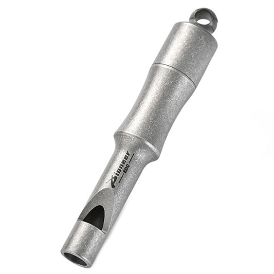 Titanium Alloy Multifunctional Sealed Cabin Whistle, Waterproof High Decibel Survival EDC Essential