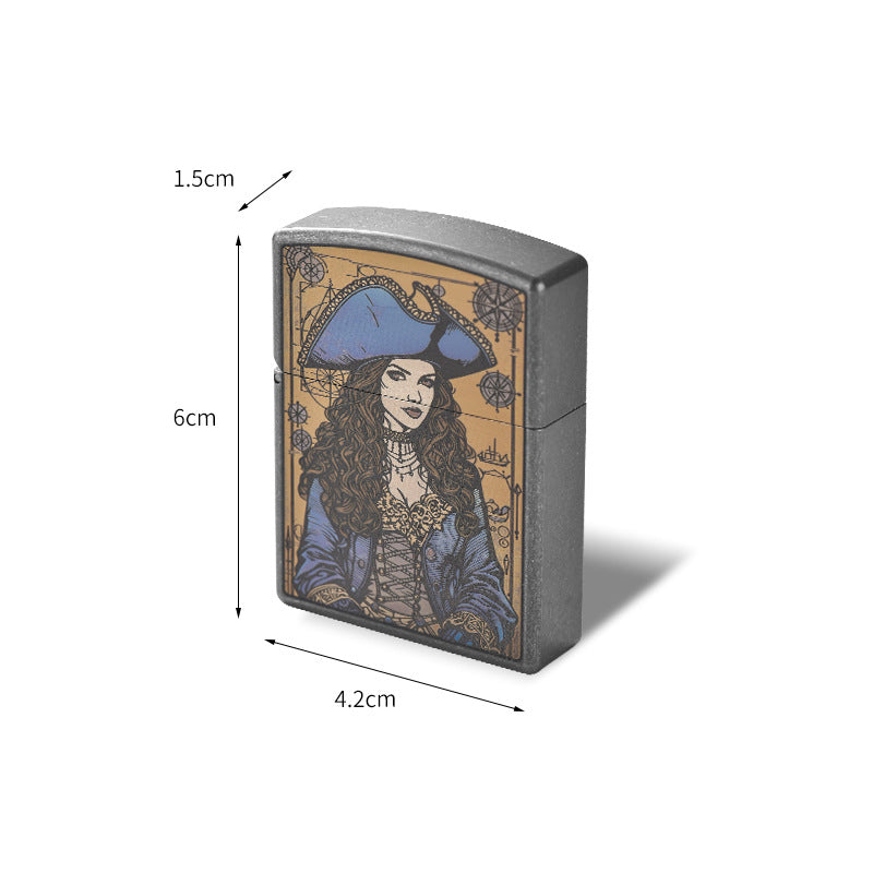 Titanium Alloy Lighter Shell Female Jazz Series Outdoor EDC Portable Tool Men's Gift