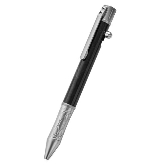 Titanium Alloy Carbon Fiber Tactical Pen Multifunctional Edc Equipment（Sand blasting）