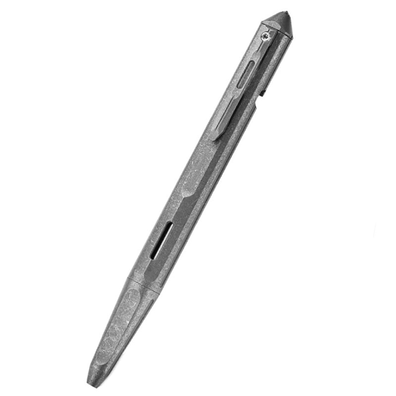 Titanium Alloy Multifunctional Tactical Pen Business Signature Pen (Stone Washing)