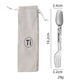 Pure Titanium 2-In-1 Fork Spoon, Portable Outdoor Camping Tableware