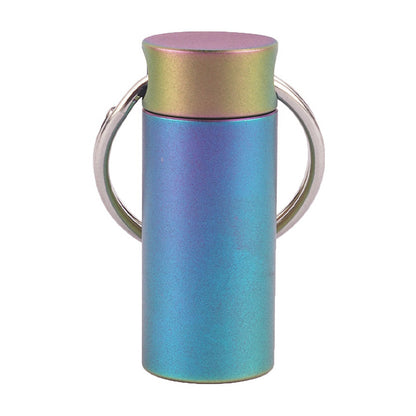 Color Titanium Alloy Waterproof Small Medicine Box Outdoor Portable Sub-Bottling